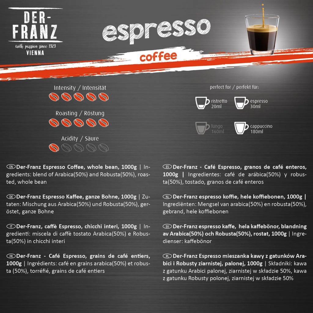 Espresso  |  მთლიანი მარცვლები