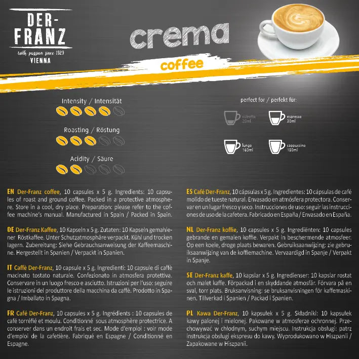 Crema | ყავის კაფსულები